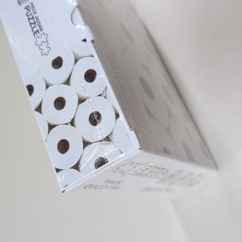 Jigsaw puzzle, toilet paper pattern. - Picture 5 of 5